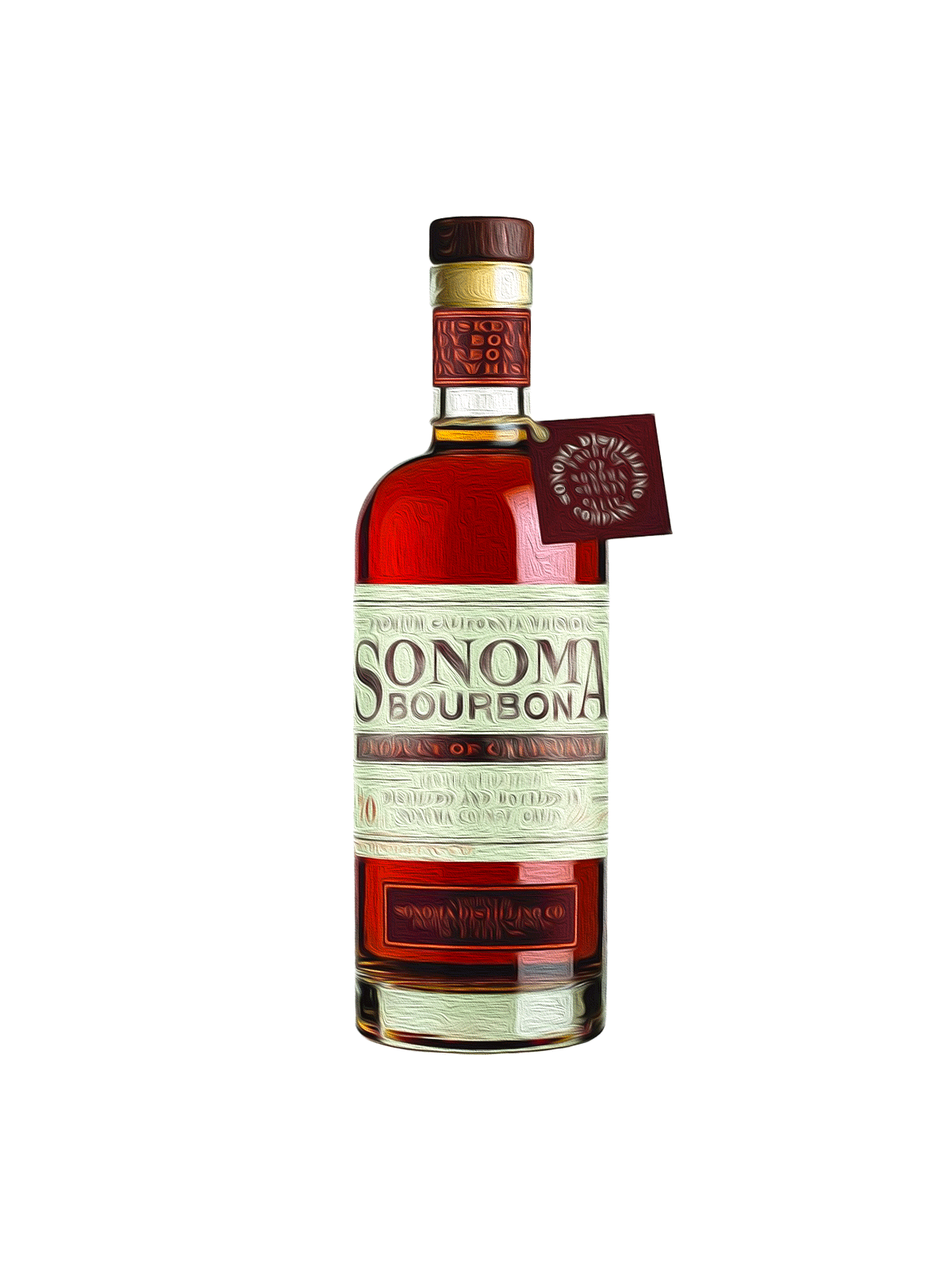 Sonoma Distilling, Straight Bourbon Whiskey