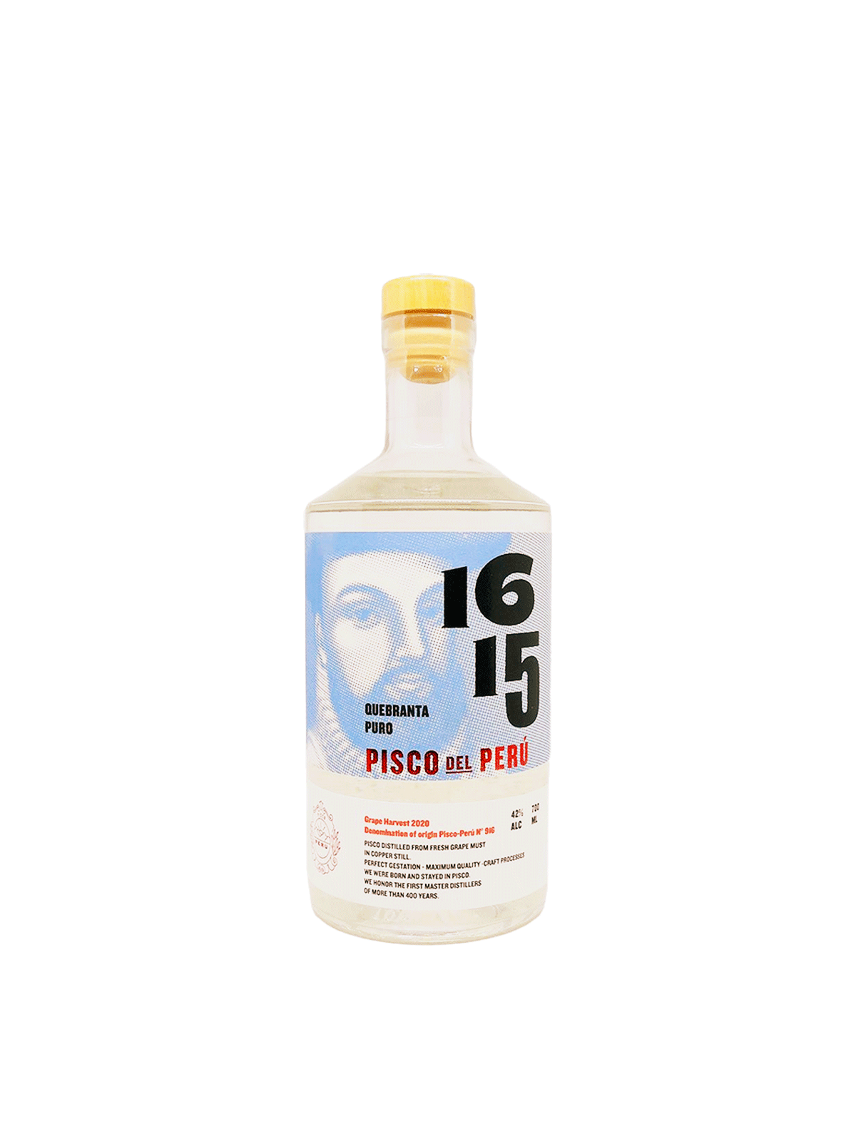 Pisco 1615, Quebranta Puro
