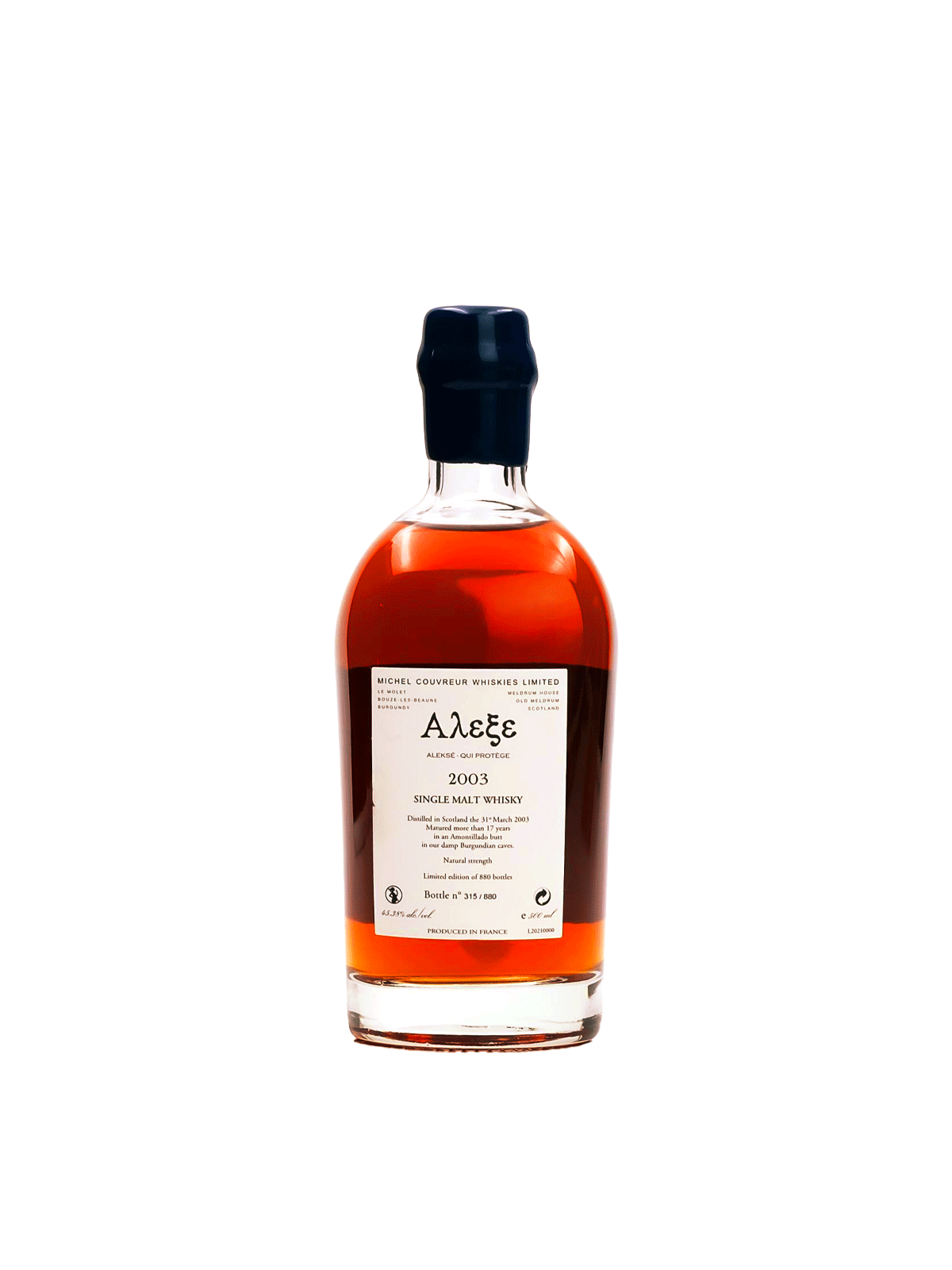 Michel Couvreur, Aleksé Single Cask 2003