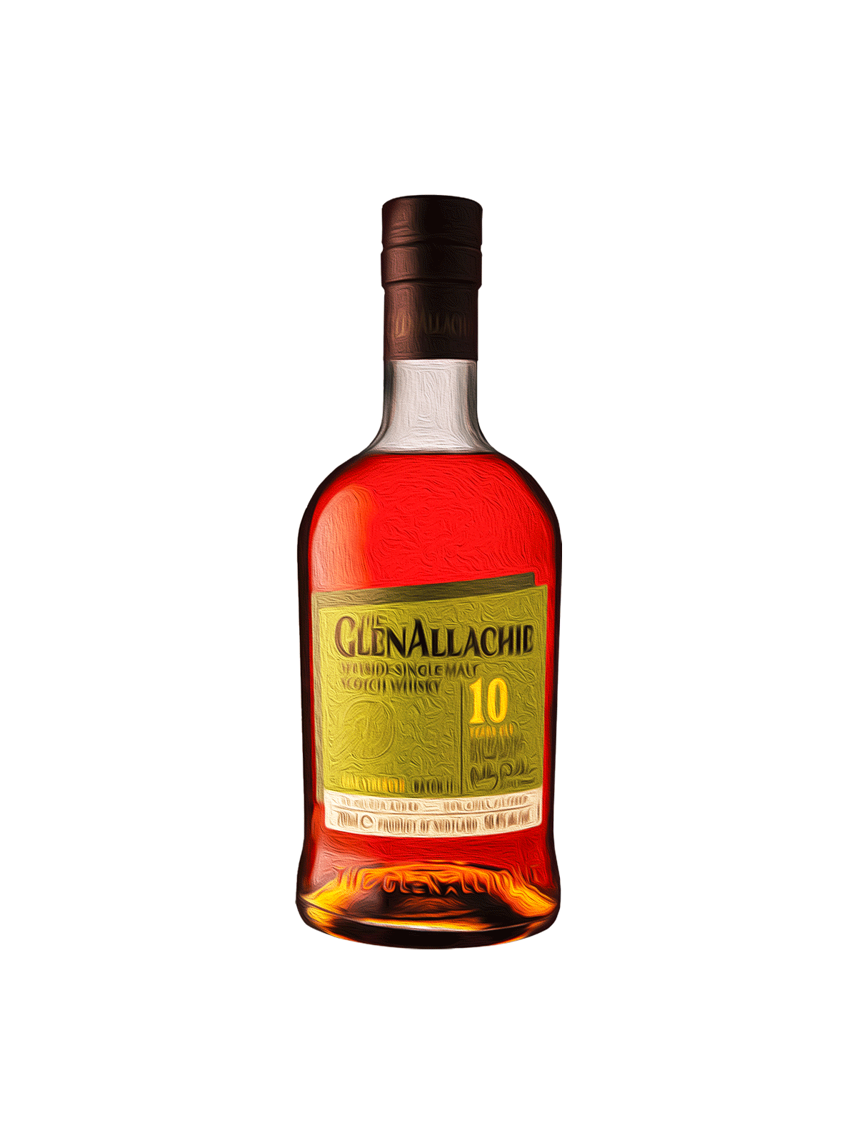 The GlenAllachie, Single Malt 10 Ans Cask Strength