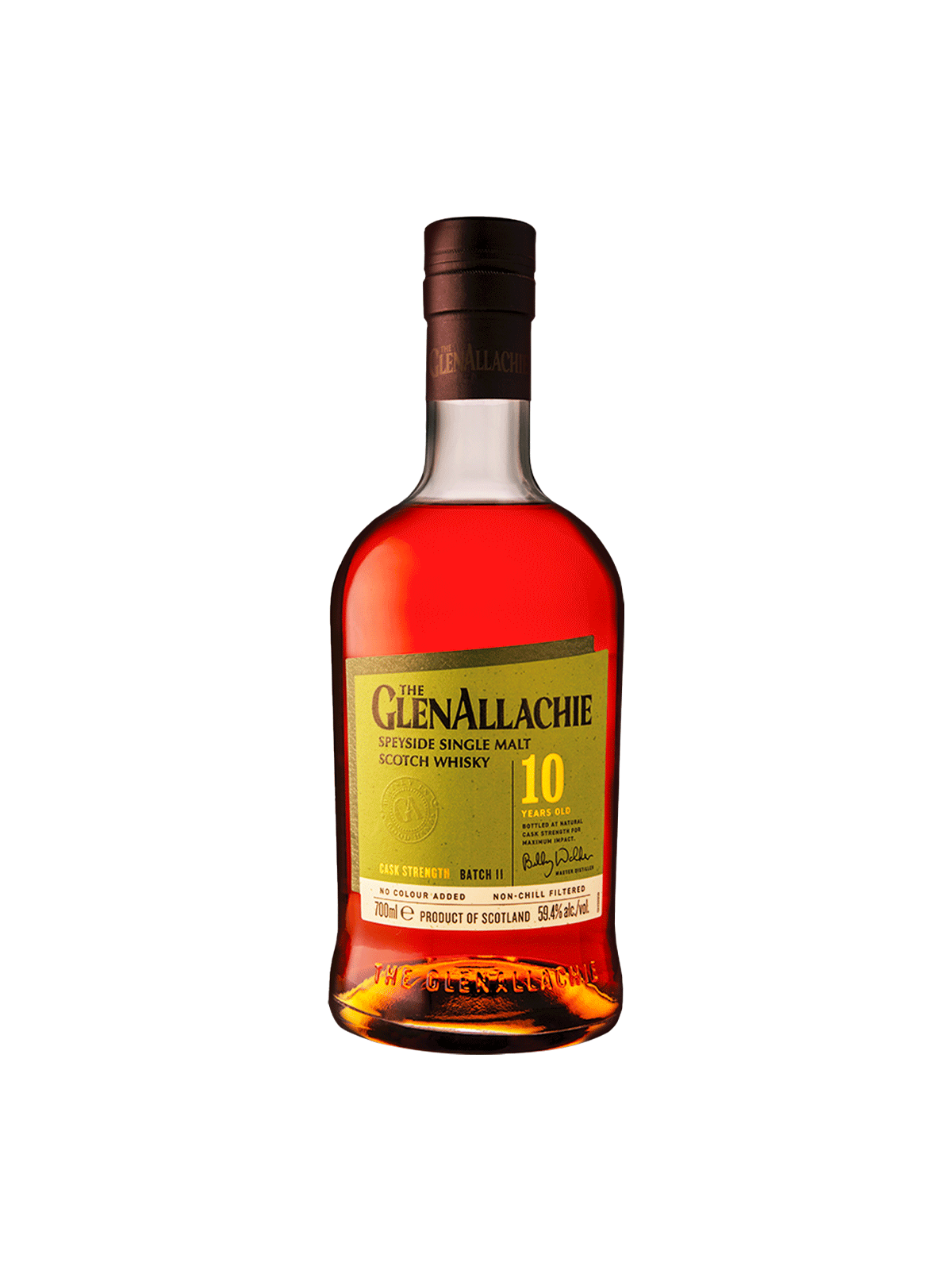 The GlenAllachie, Single Malt 10 Ans Cask Strength