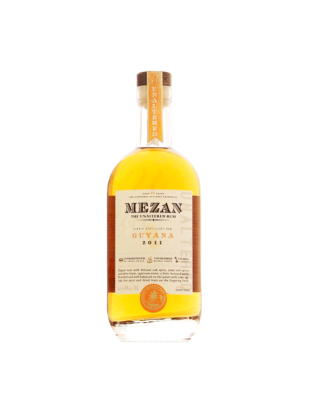 Mezan, Single Distillery Guyana 2011