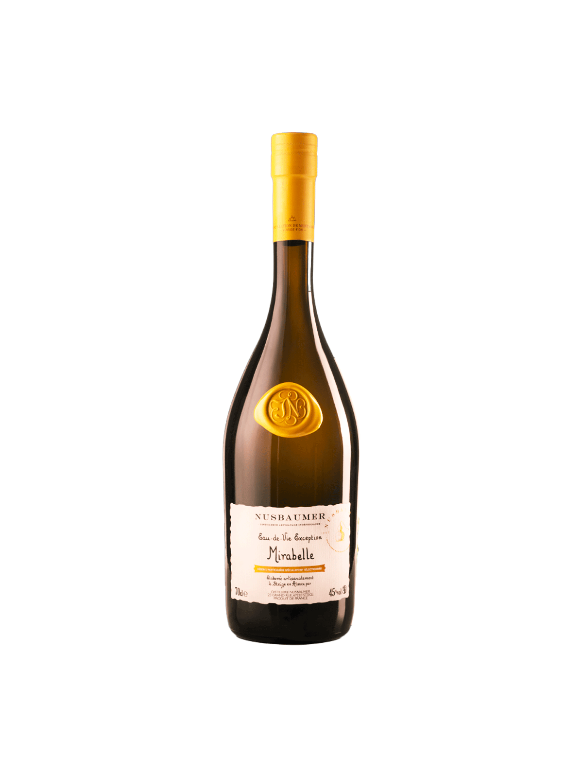 Nusbaumer, Eau-de-vie d'Exception : Mirabelle